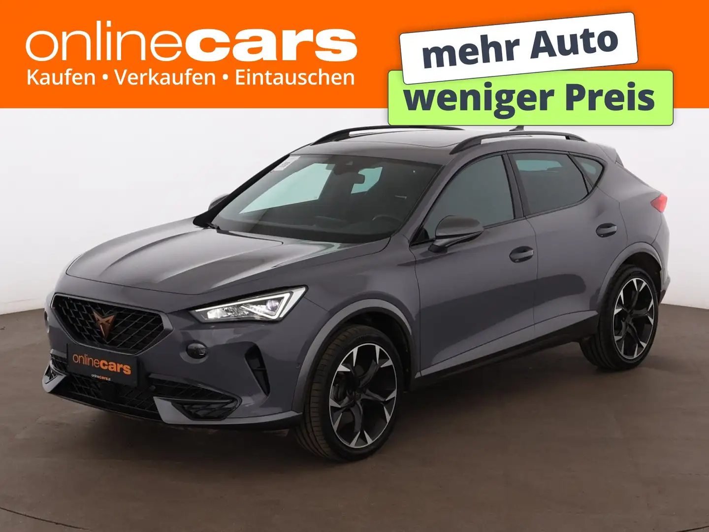 CUPRA Formentor 2.0 TDI 4Drive Aut LED AHK SKY LEDER Grau - 1
