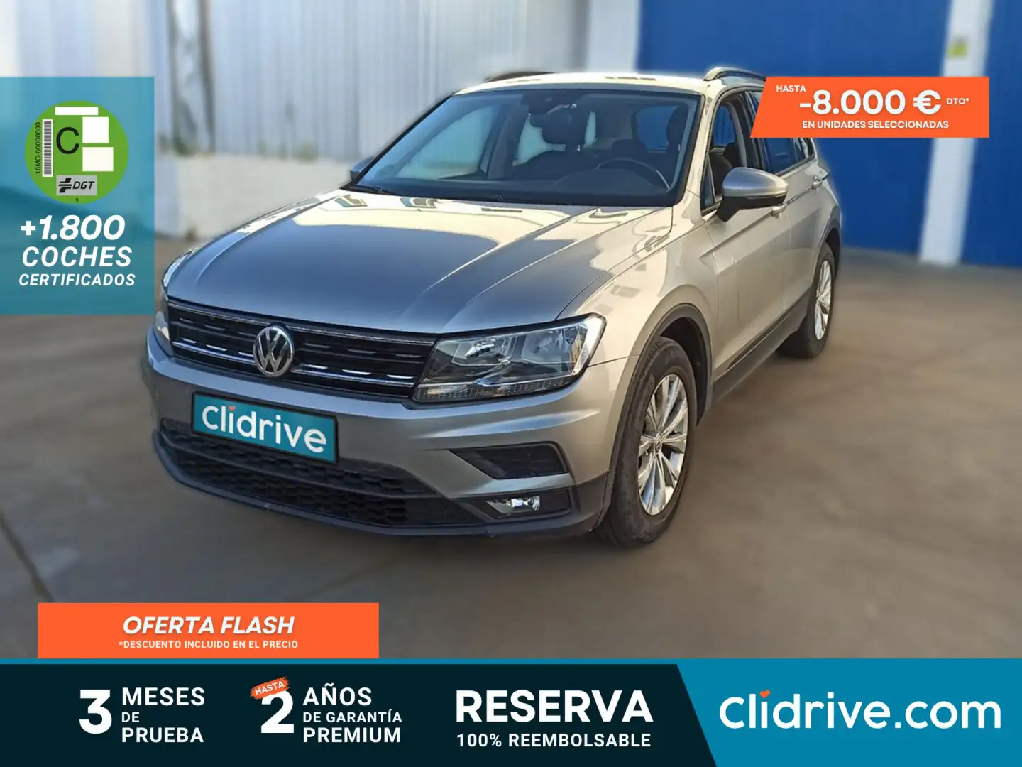 Volkswagen Tiguan 1.5 TSI Advance 96kW Gris - 1