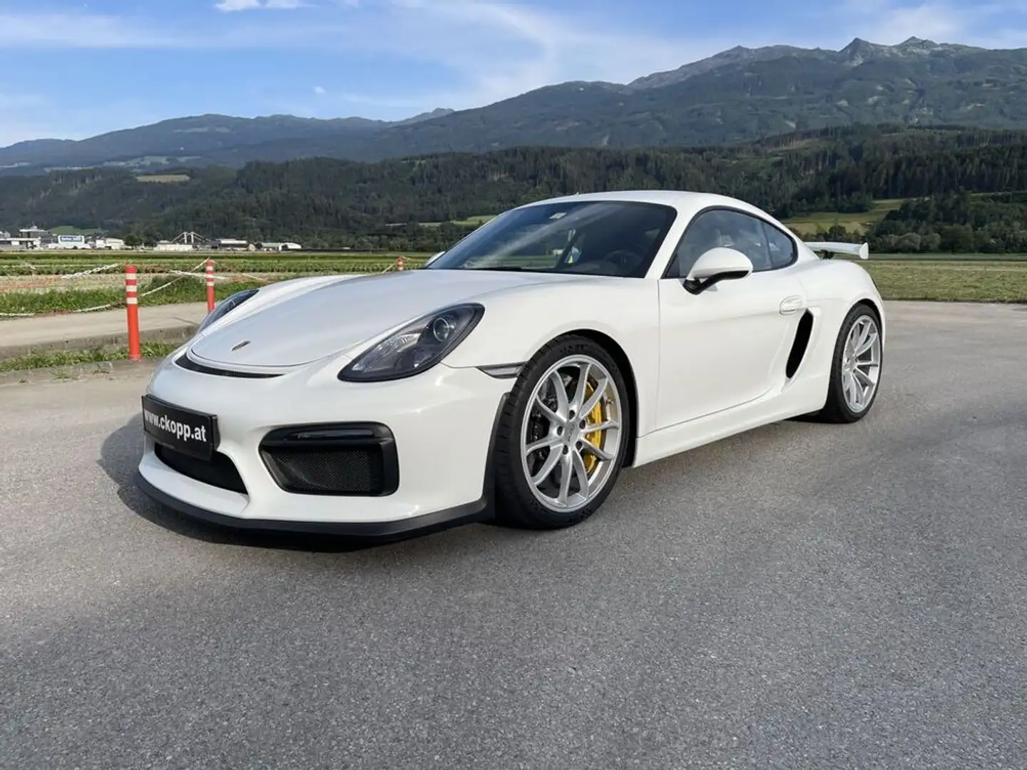 Porsche Cayman GT4, Clubsport, Keramikbremse, 1.Besitz Белый - 2
