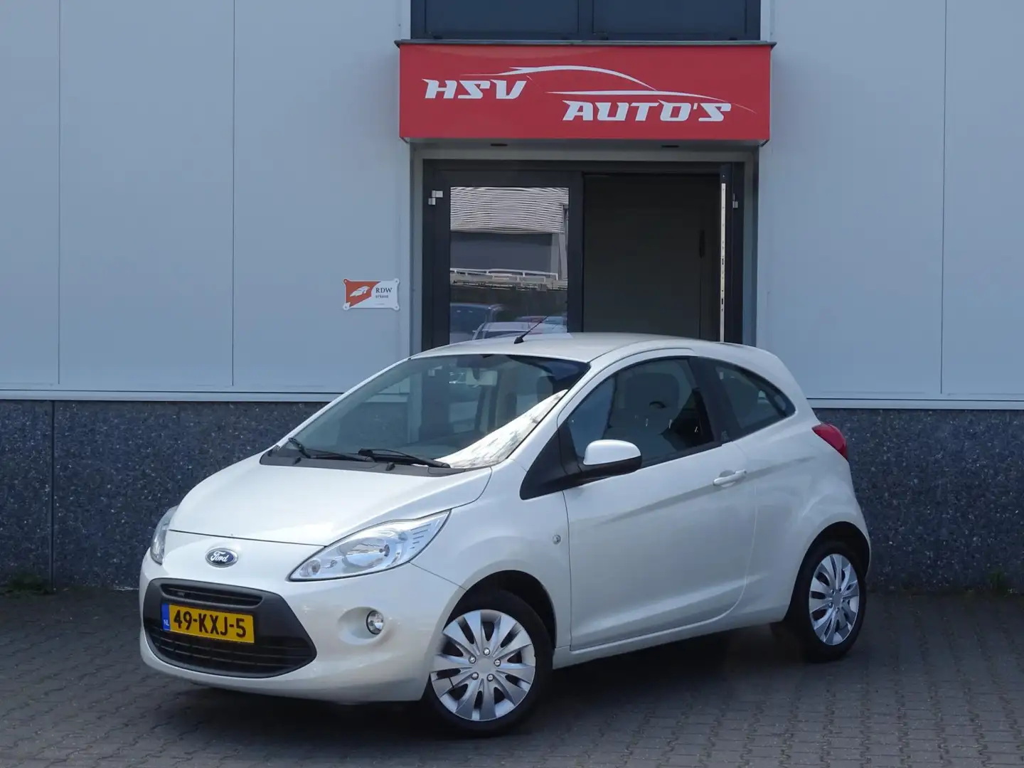 Ford Ka/Ka+ 1.2 Titanium airco 3e eigenaar org NL Wit - 1