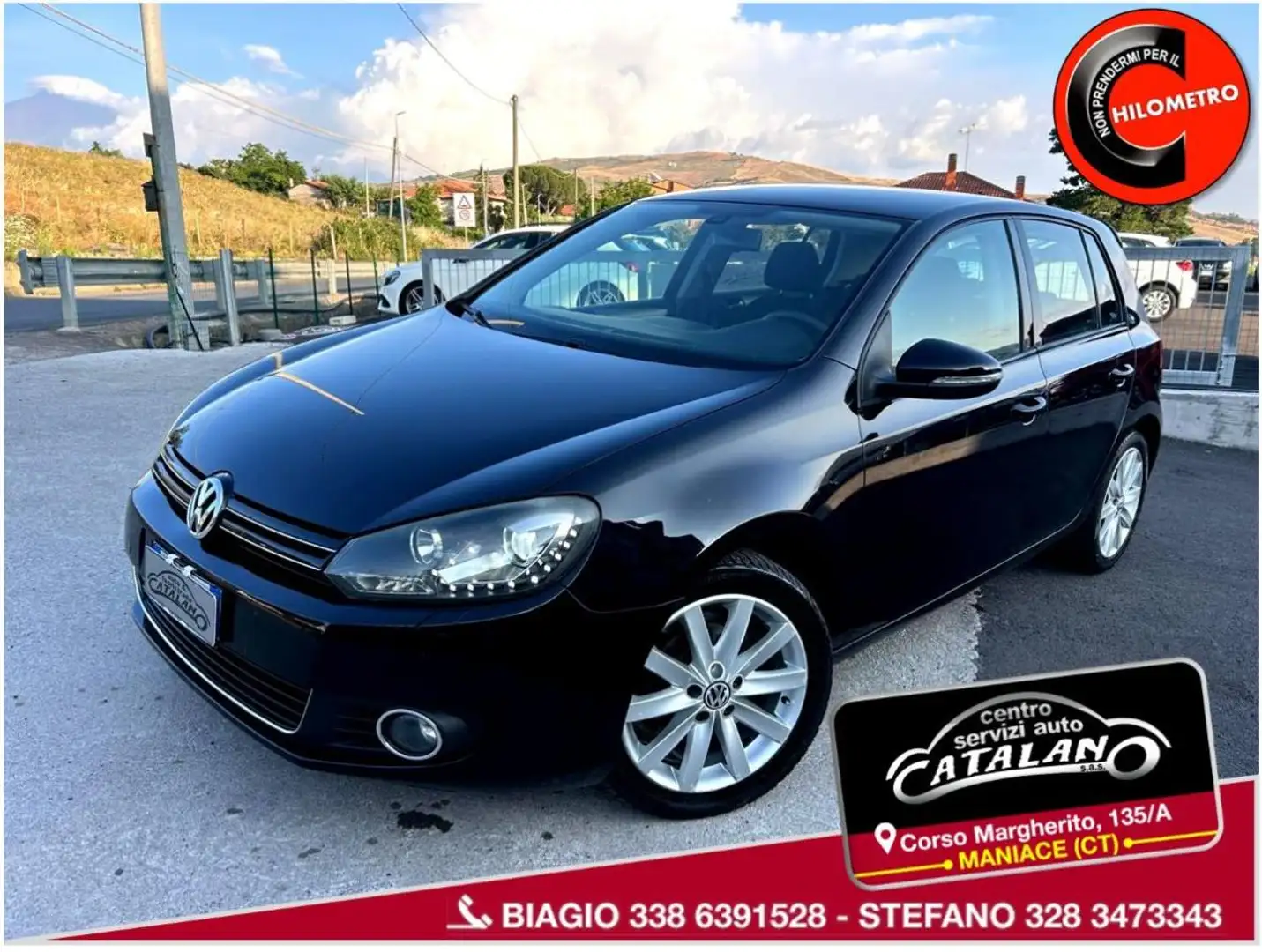 Volkswagen Golf 2.0 TDI 110CV DPF 5p. Highline Nero - 1