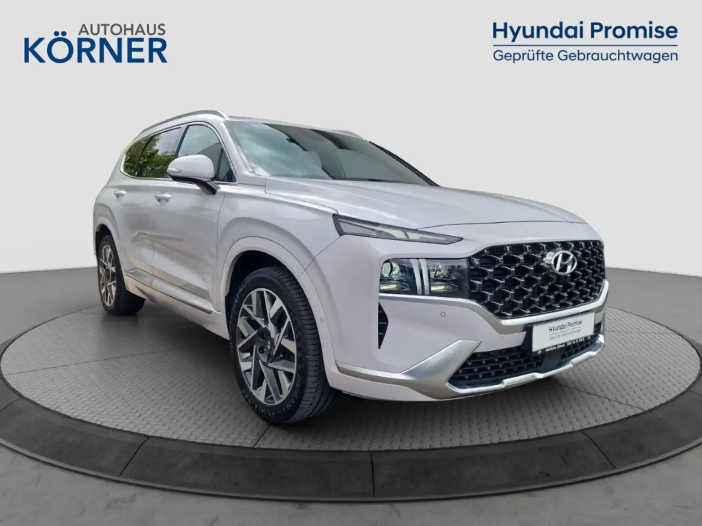 Hyundai SANTA FE SIGNATURE 2.2 CRDi 4WD *LED*LEDER*KLIMASITZ*AHK* Blanco - 1
