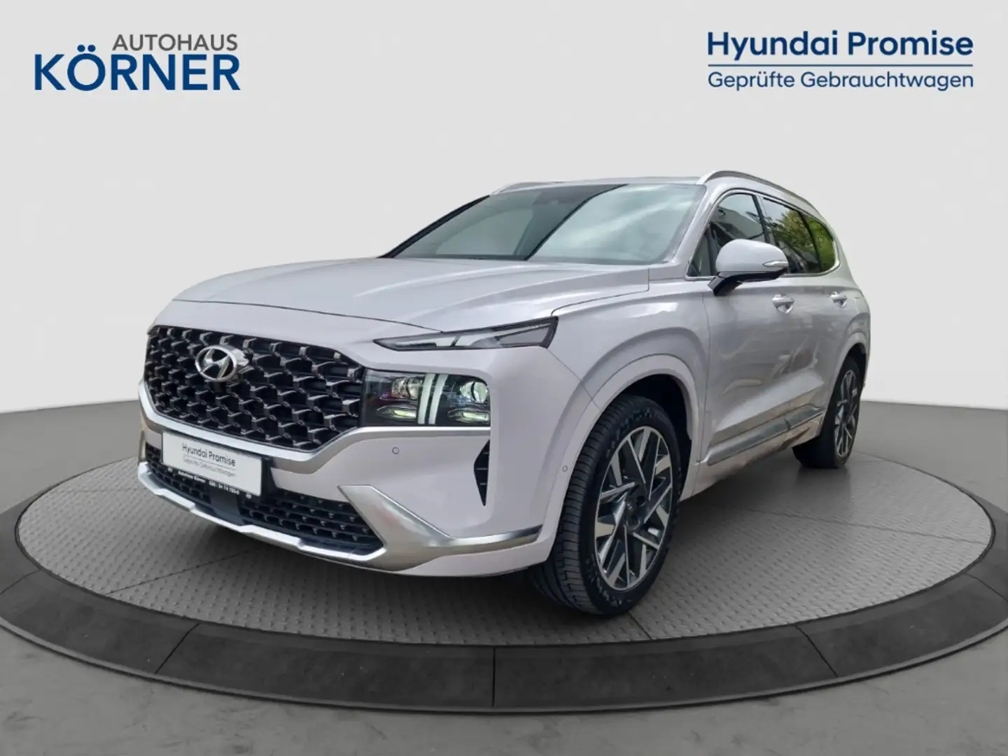 Hyundai SANTA FE SIGNATURE 2.2 CRDi 4WD *LED*LEDER*KLIMASITZ*AHK* Blanco - 2