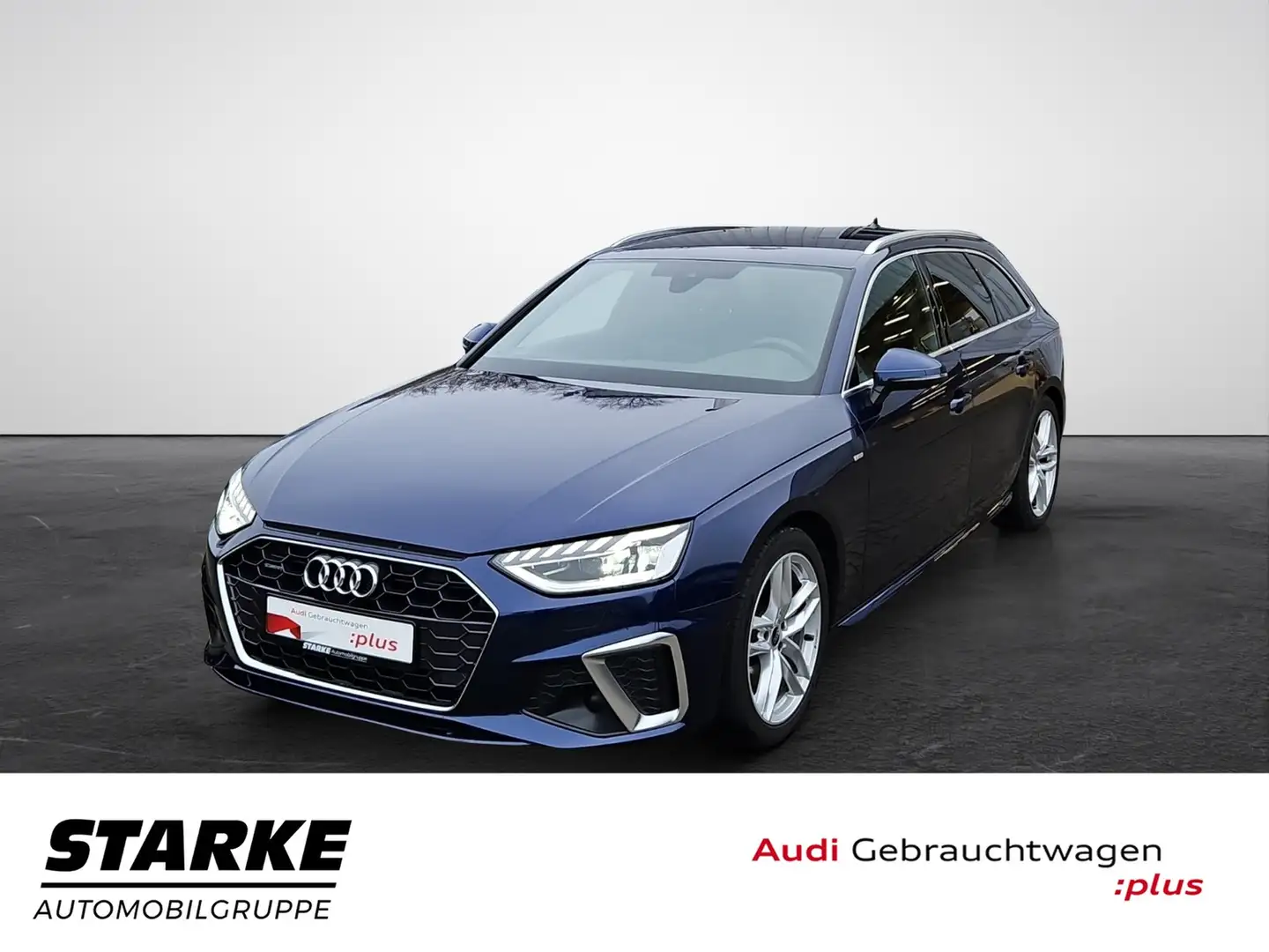 Audi A4 Avant 40 TFSI S tronic quattro S line NaviPlus ... Blau - 2
