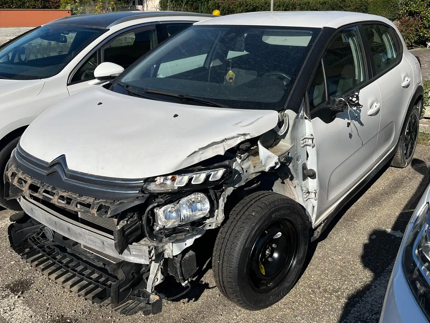 Citroen C3 C3 III 2017 1.2 puretech Feel s Bianco - 2