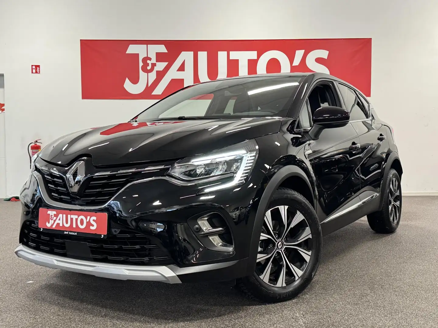 Renault Captur 1.3 Mild Hybrid NAVIGATIE/CAMERA, ECC AIRCO, CRUIS Zwart - 1