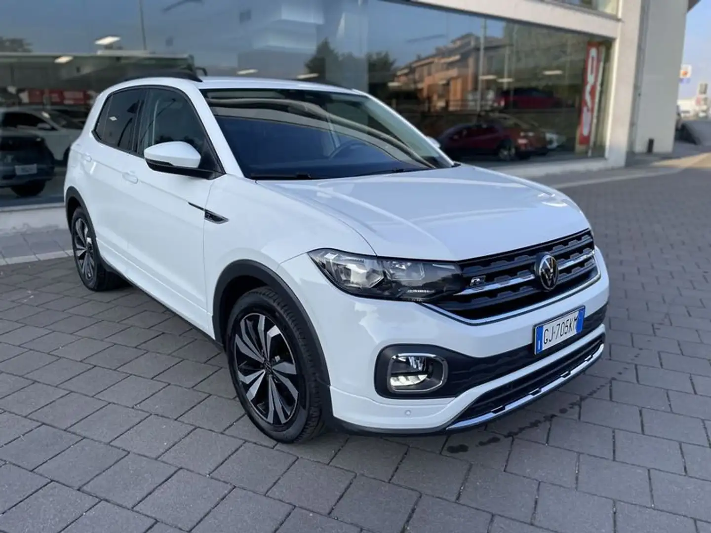 Volkswagen T-Cross 1.0 TSI 110 CV Sport Weiß - 1