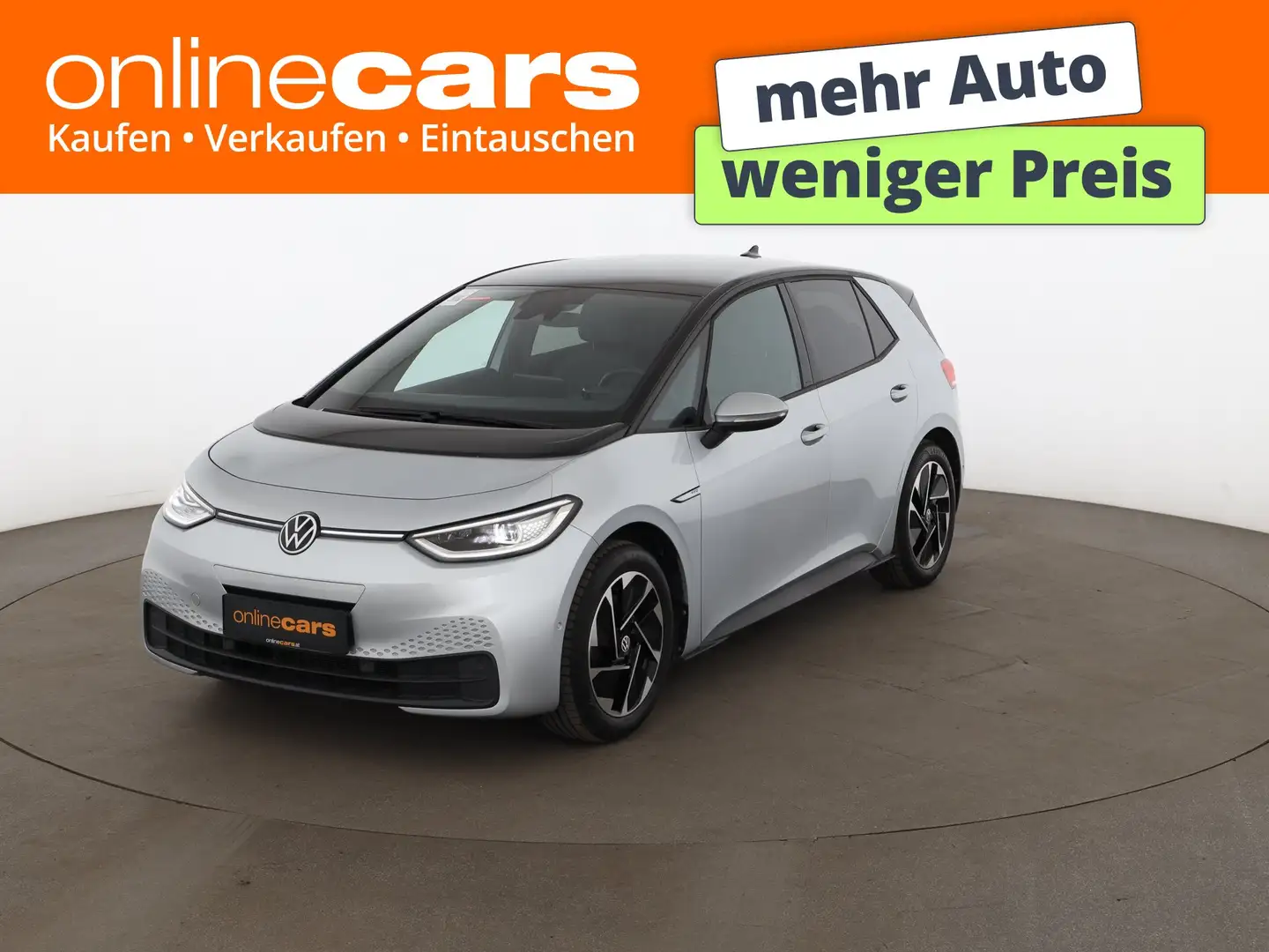 Volkswagen ID.3 Pro Performance 58kWh Aut MATRIX RADAR NAVI Silber - 1