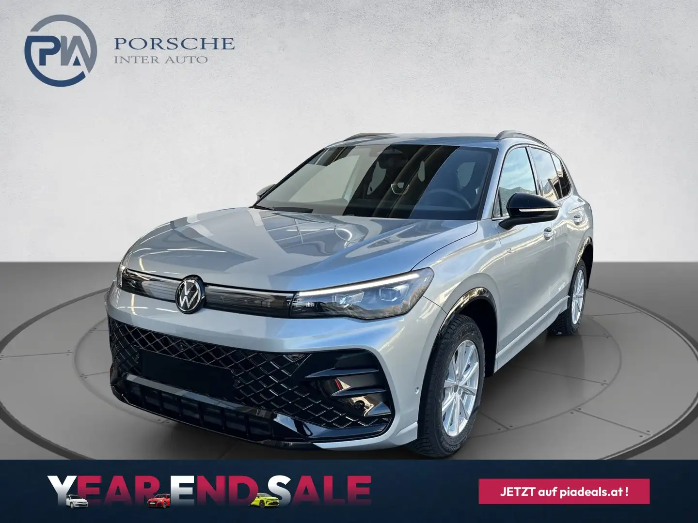 Volkswagen Tiguan R-Line TDI 4MOTION DSG Silber - 1