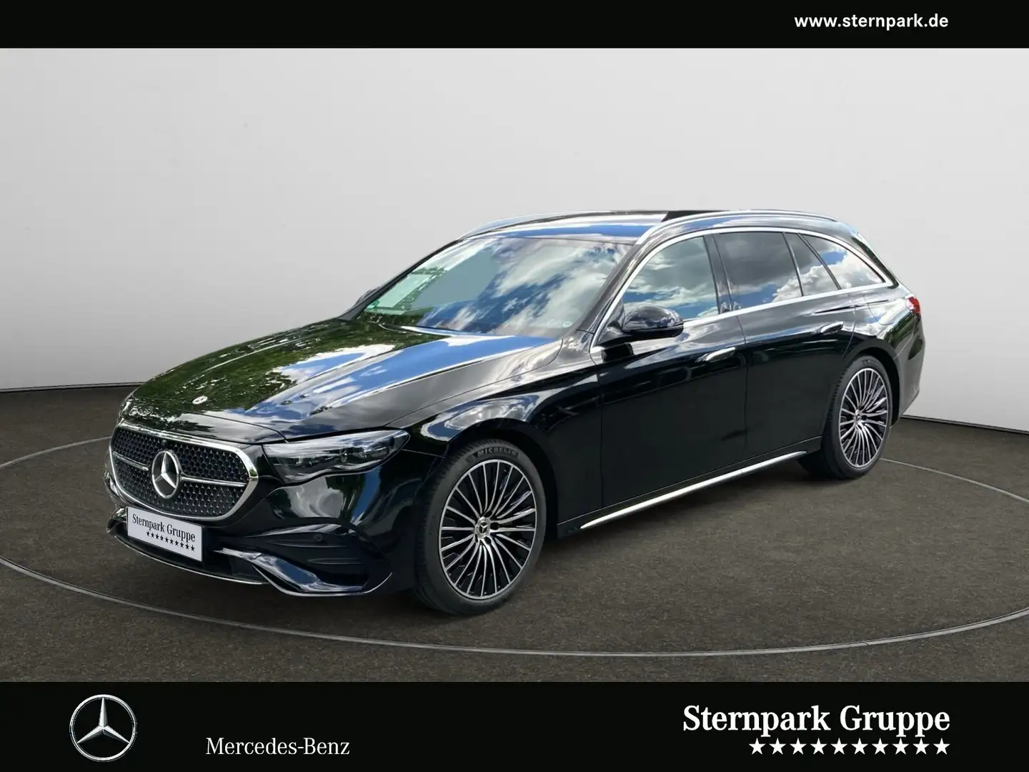 Mercedes-Benz E 300 E 300 de T AMG*Leder*AHK*HEAD-UP*360Grad*Sound* Noir - 1