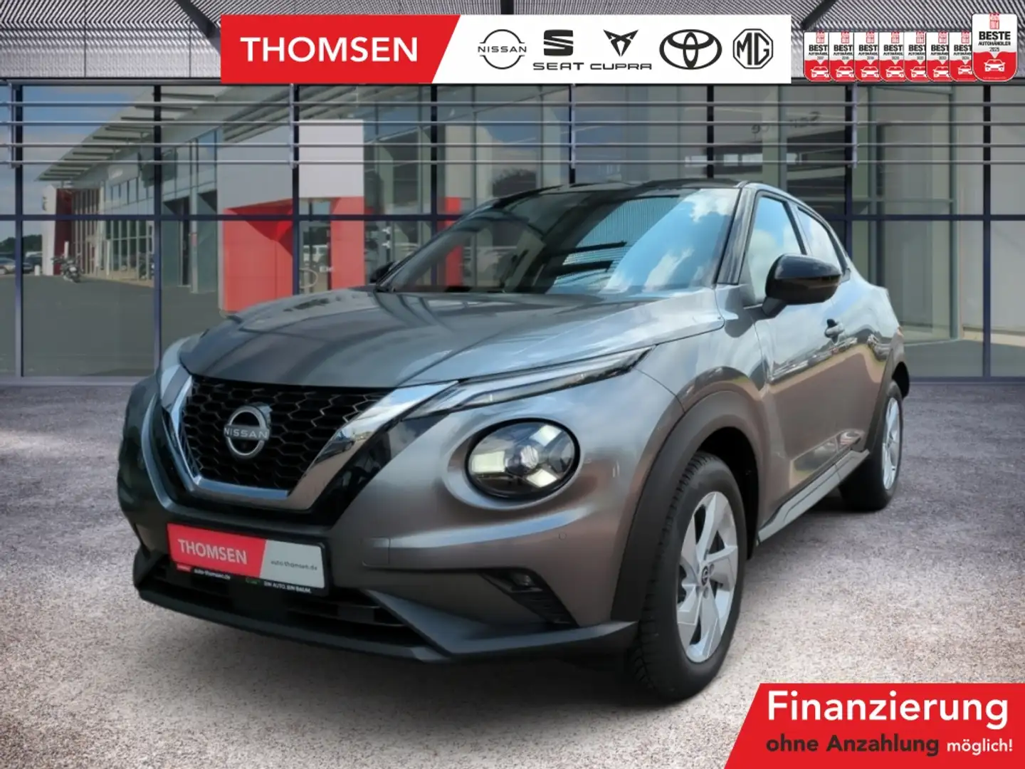 Nissan Juke 1.0 DIG-T N-CONNECTA DSG LED Navi Kamera Grau - 1
