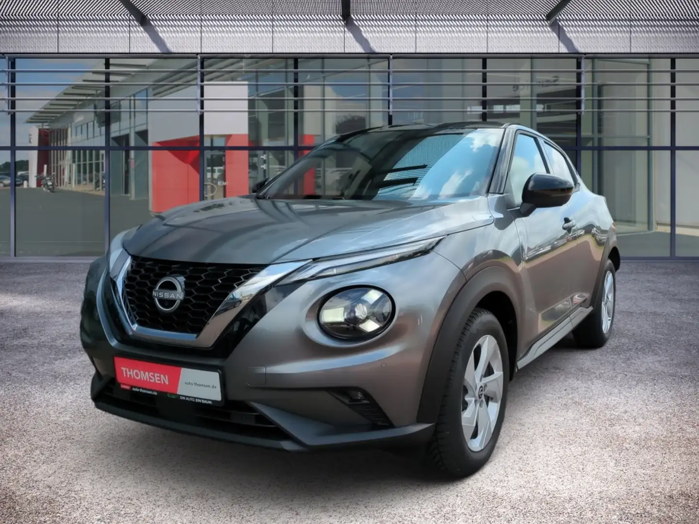 Nissan Juke 1.0 DIG-T N-CONNECTA DSG LED Navi Kamera Grau - 2