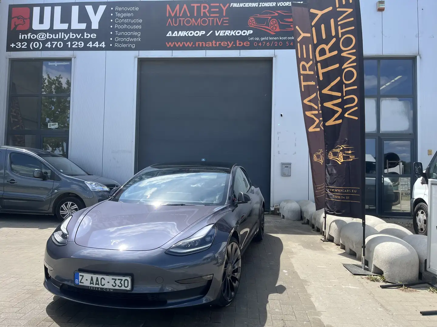 Tesla Model 3 performance Dual Motor 95% batterij Gris - 1