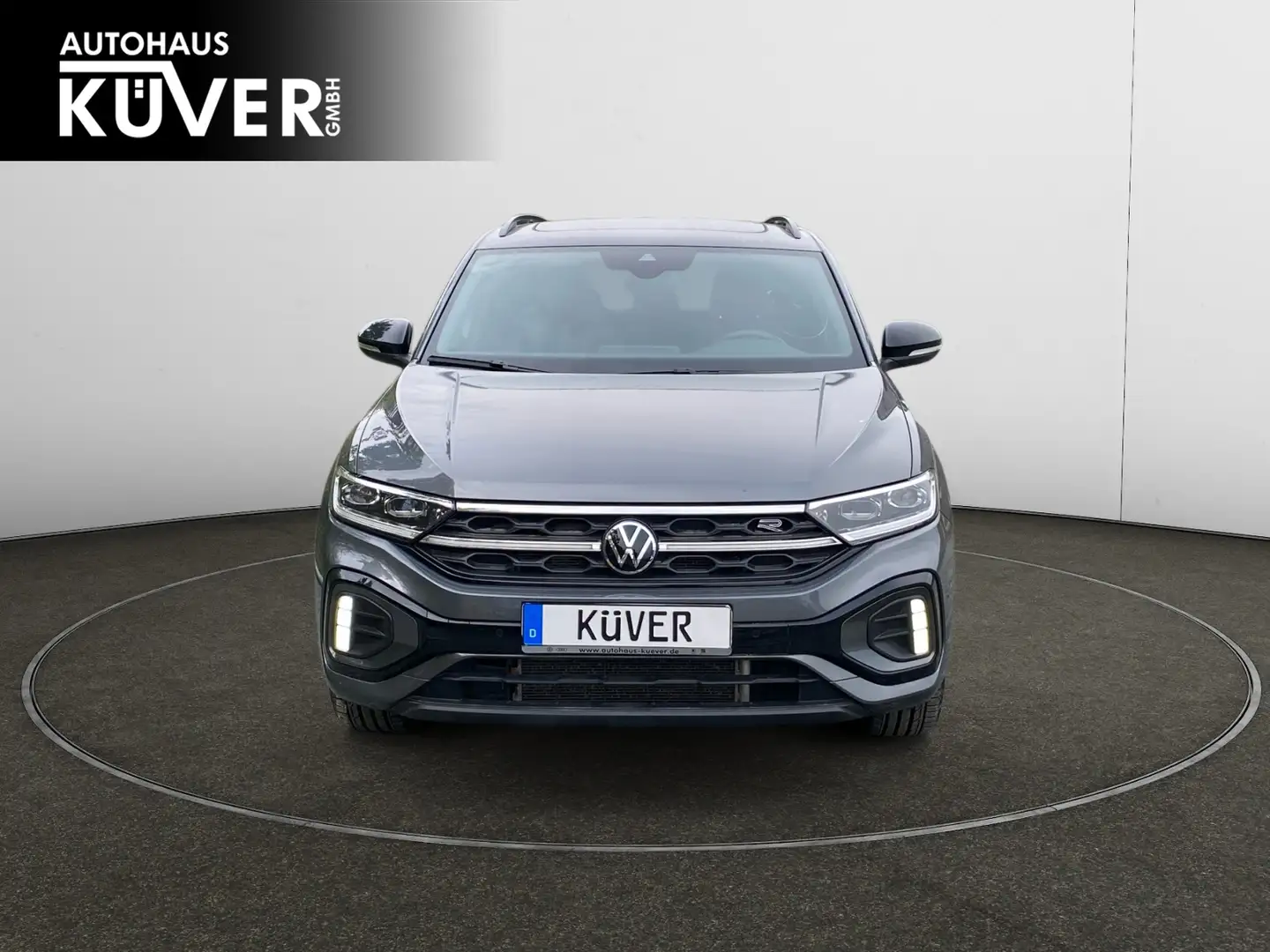 Volkswagen T-Roc R-Line 2,0 TDI DSG Navi+ACC+AHK+Pano+Shzg. Grau - 2