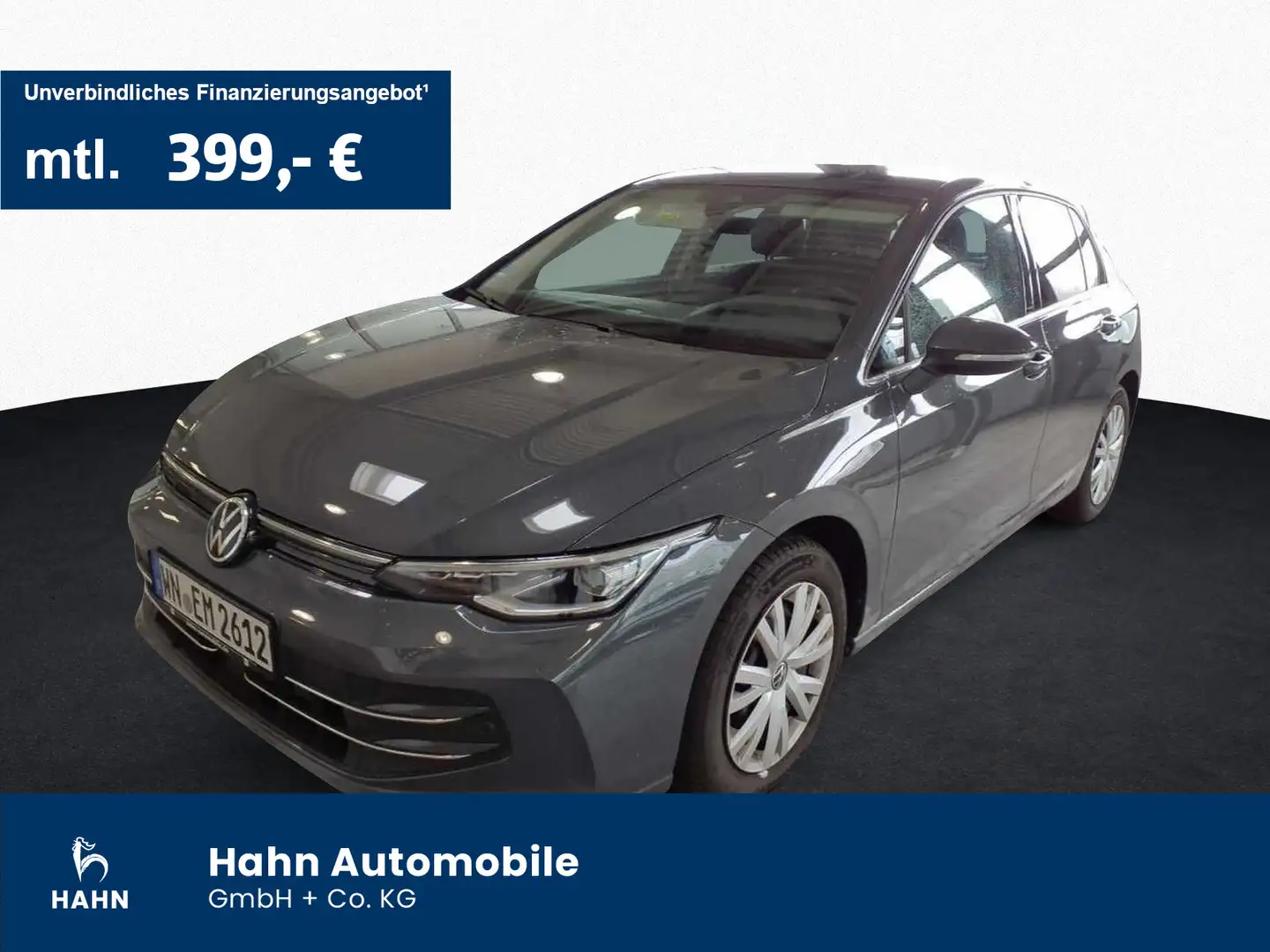 Volkswagen Golf VIII 1.5 eTSI DSG Style Navi CAM AHK LED Grau - 1