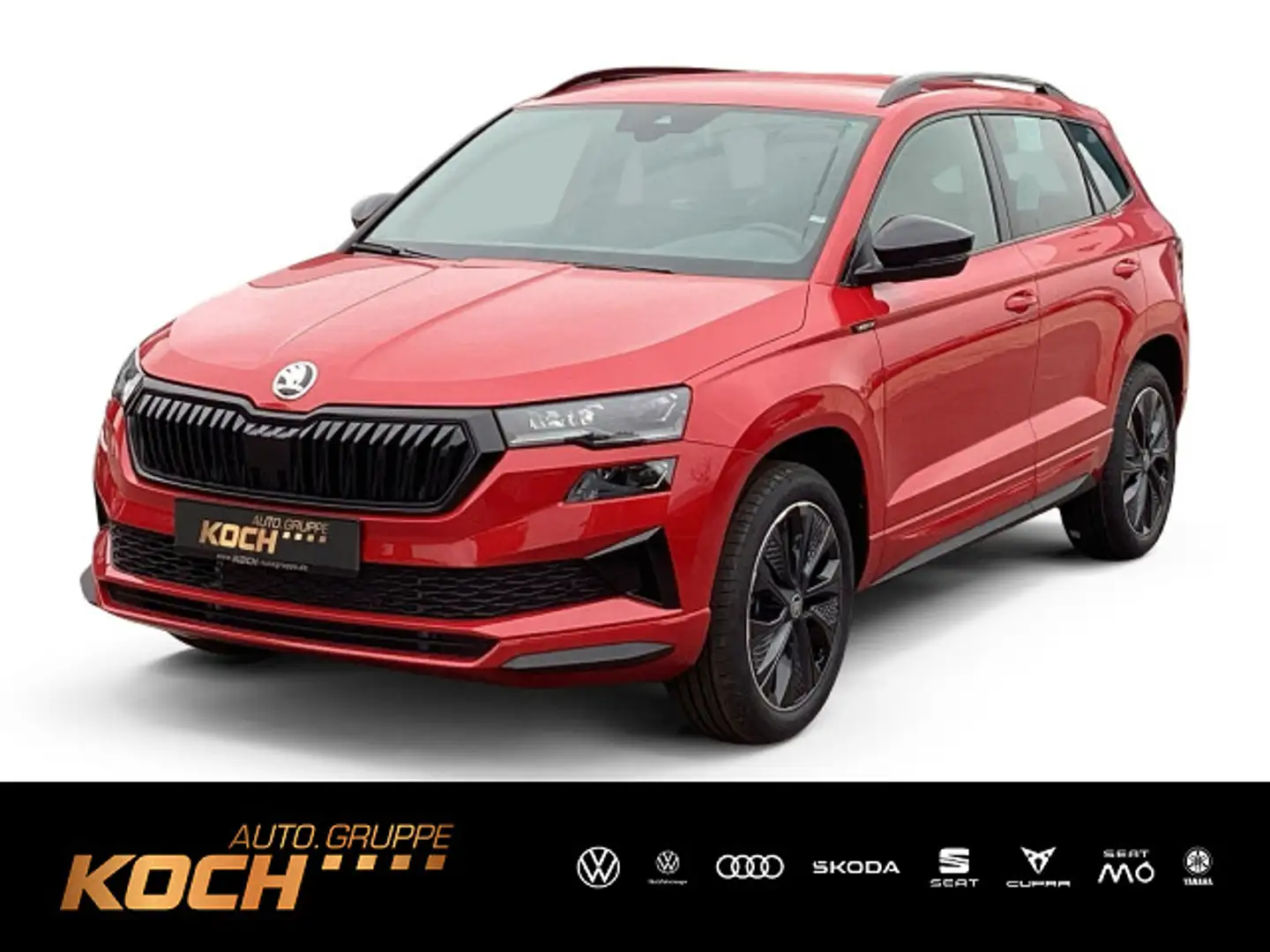 Skoda Karoq Sportline 1.5 TSI*NAVI*AHK*ACC*LED*CANTON* Rot - 1