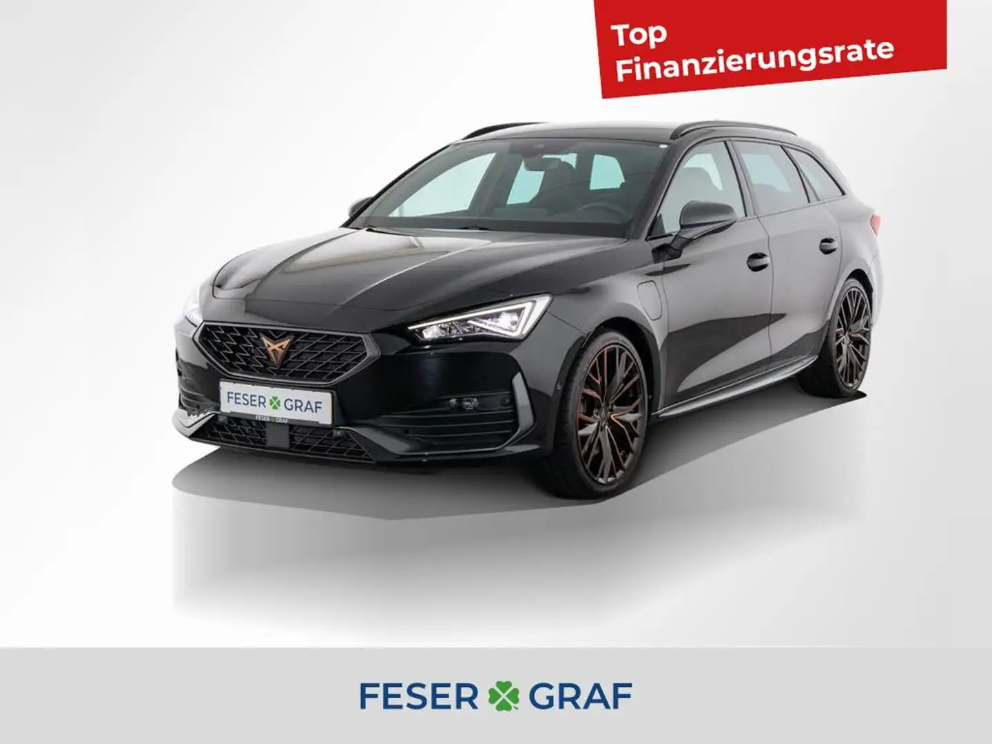 CUPRA Leon ST 1.4 Hybrid VZ DSG LED / PDC / RearView / Naviga Negro - 1