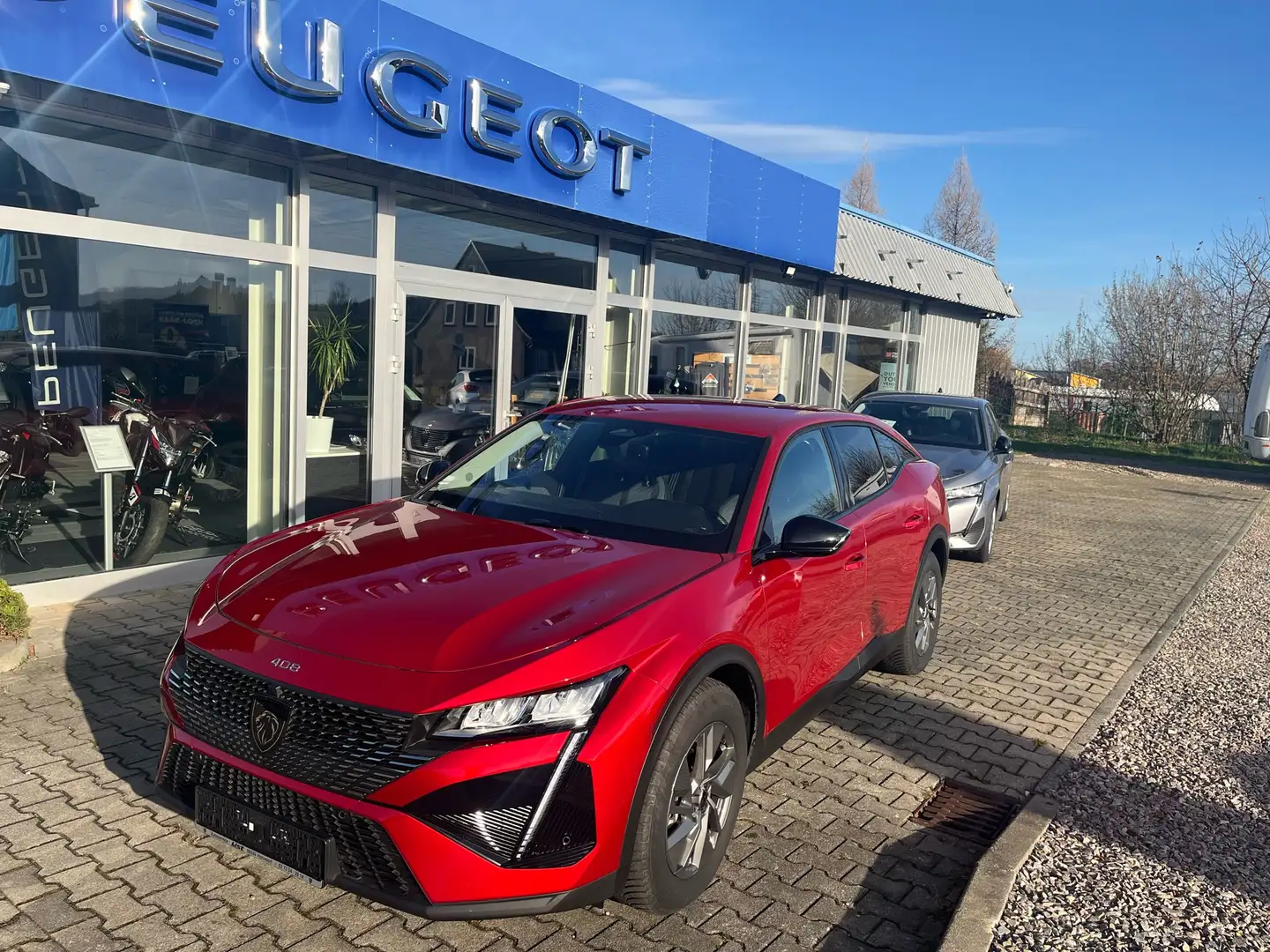 Peugeot 408 PureTech 130 EAT8 Allure SH/Navi/360°Kamera Rot - 2