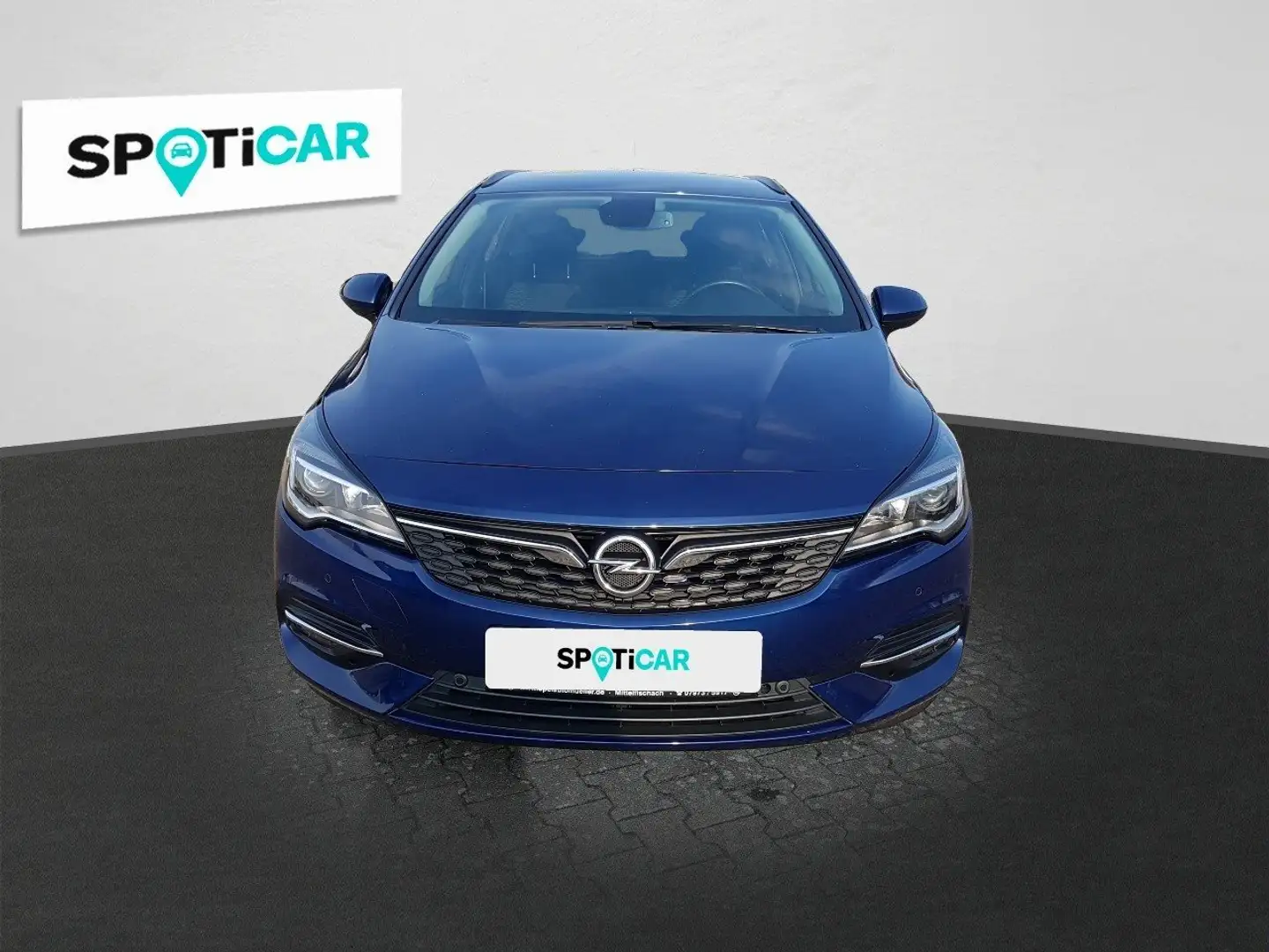 Opel Astra Elegance  1.2 Blauw - 2