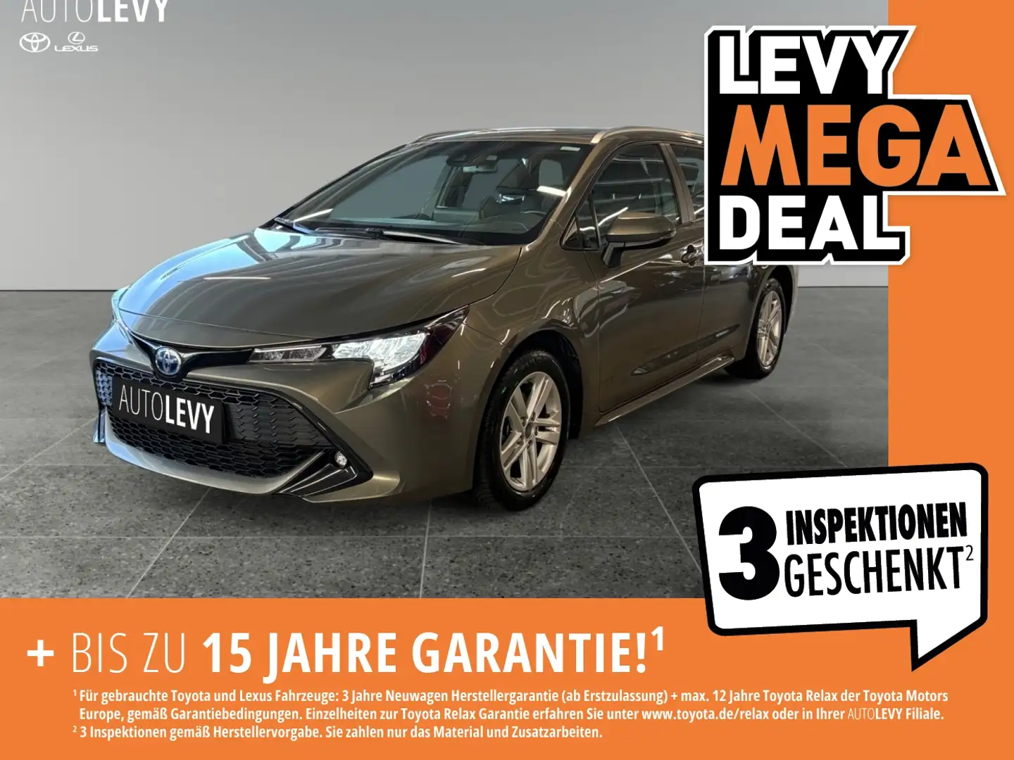 Toyota Corolla TS 1.8 Hybrid +Navi+Allwettereifen+ Bronzová - 1
