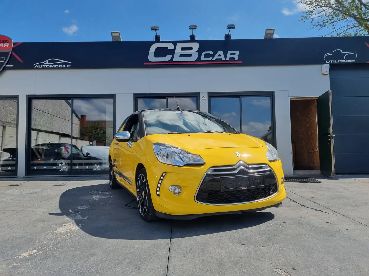 Citroen DS3 Cabrio 1.6 e-HDi Sport Chic Sarı - 1