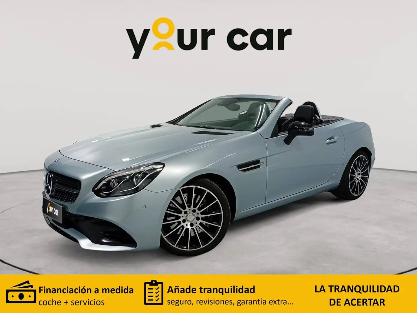 Mercedes-Benz SLC 200 250d Aut. Серебристый - 2