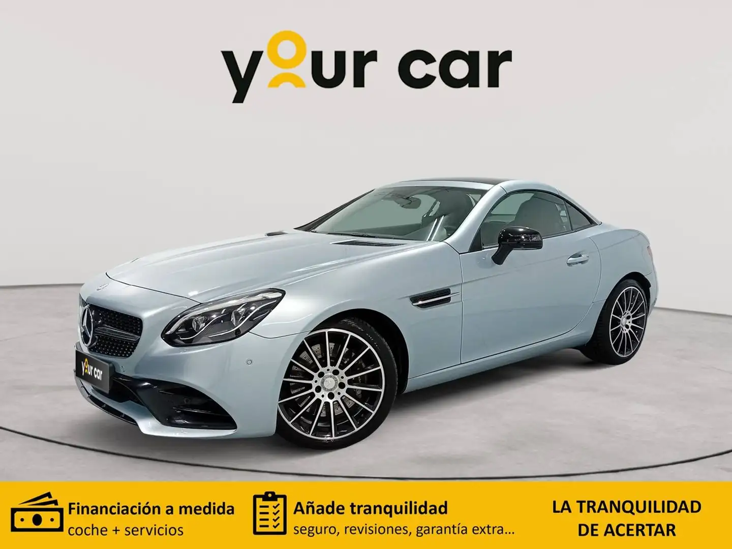 Mercedes-Benz SLC 200 250d Aut. Серебристый - 1