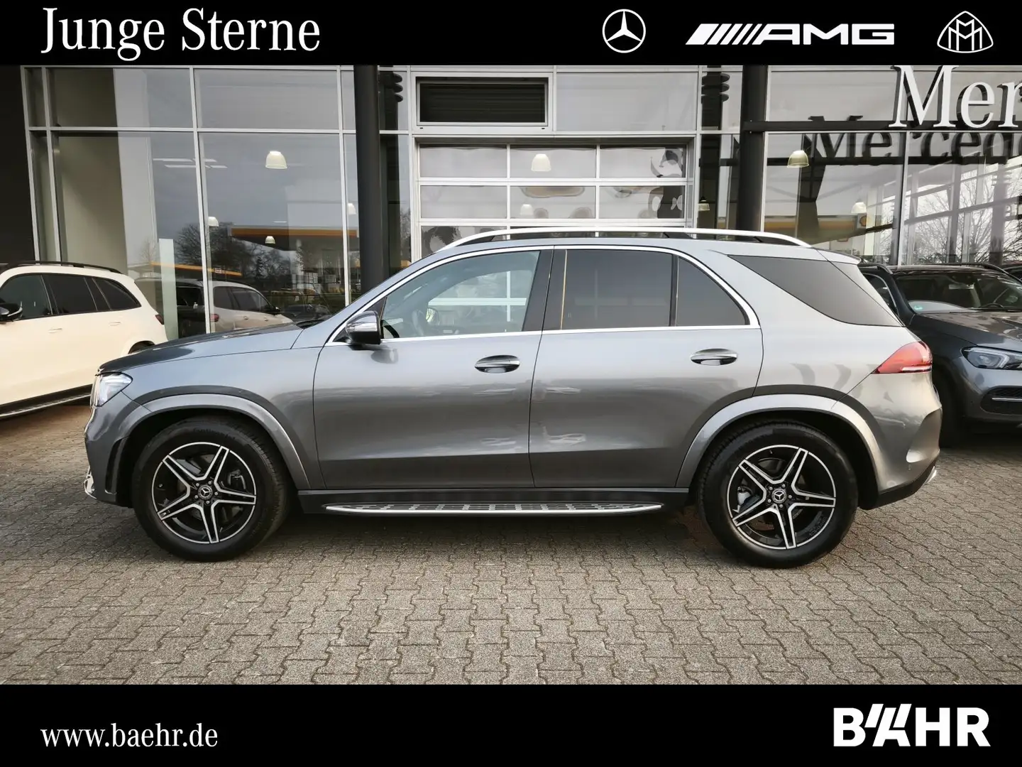 Mercedes-Benz GLE 350 GLE 350 d 4M AMG/MBUX/Multibeam/AHK/Pano/RFK/20" Grau - 2