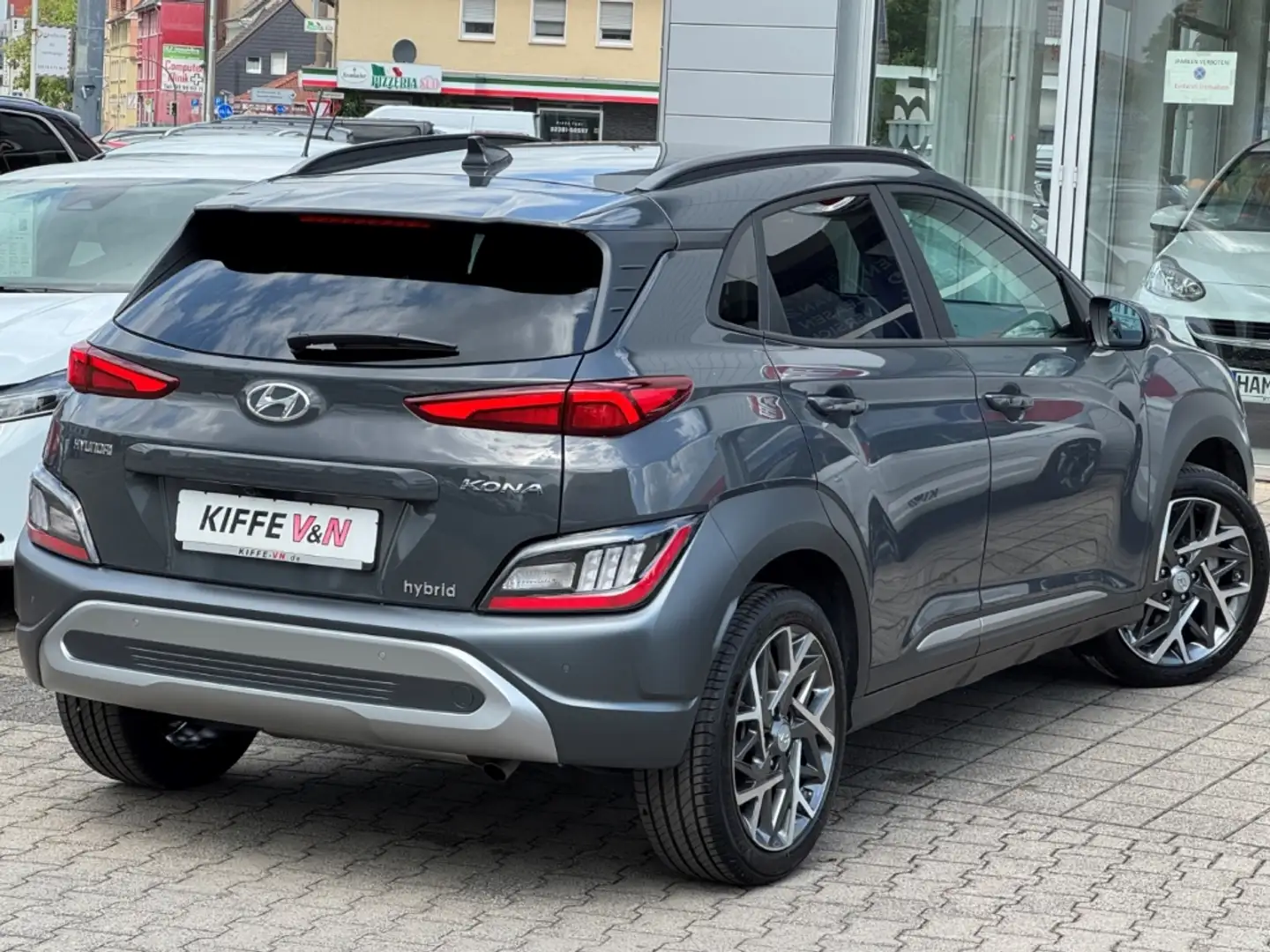 Hyundai KONA Prime Hybrid 1.6 HUP Sitzlüftung SHZx4 PDCvh Grau - 2