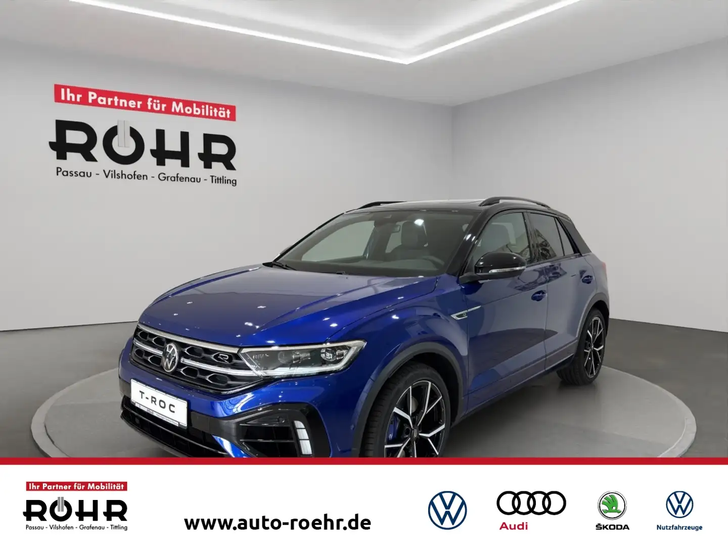 Volkswagen T-Roc R (BlackStyle/Performance/Pano) 2.0 l TSI 4MOTION Schwarz - 1