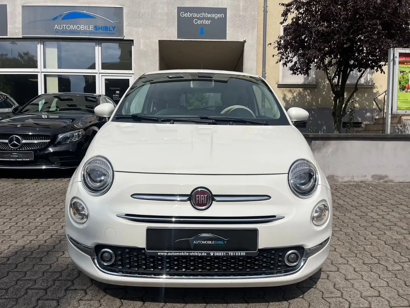 Fiat 500 1,2 Automatik Klima Blanco - 2
