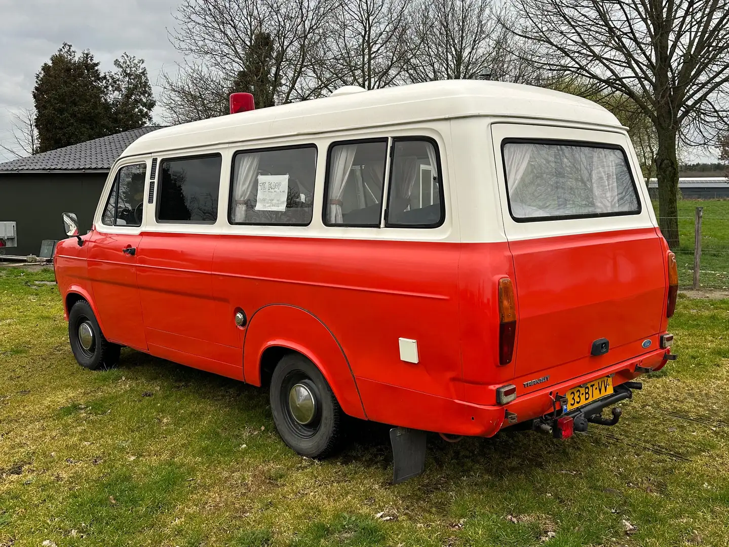 Ford Transit MK2 Rojo - 2