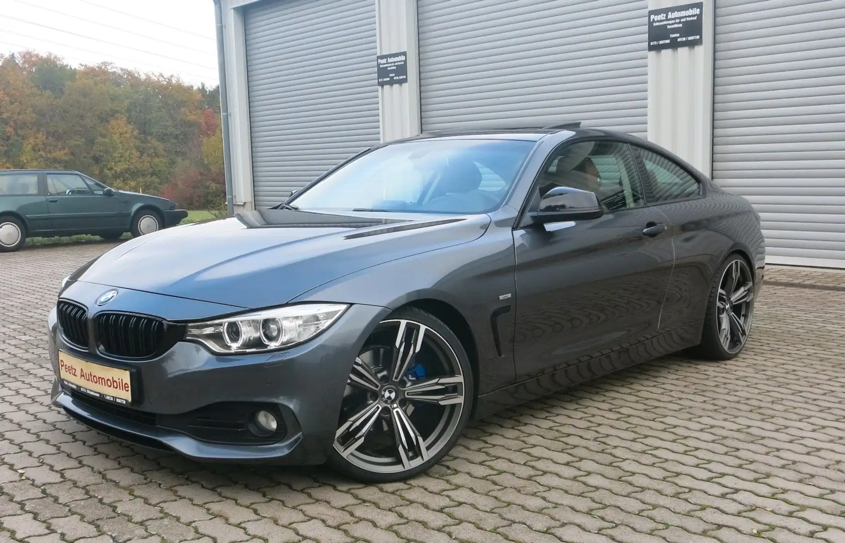 BMW 420 d Coupe, Aut. Luxury Line,Navi,Sitzh,8fach Grau - 1