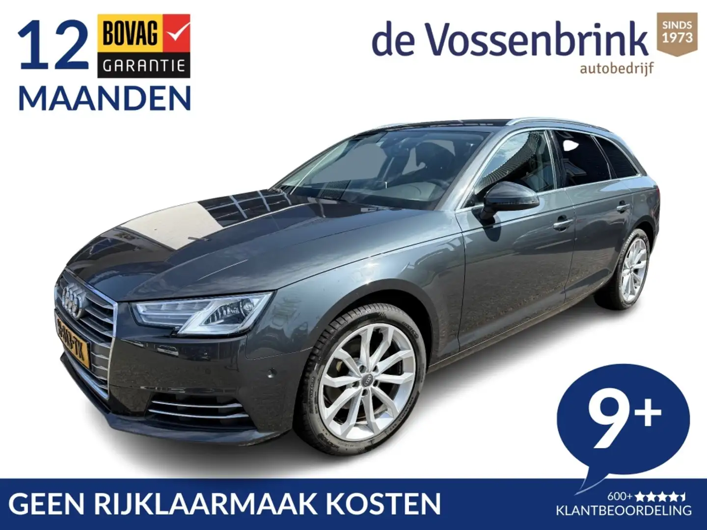 Audi A4 2.0 TFSi Avant Ultra Sport ProLine S Automaat *Gee Gris - 1
