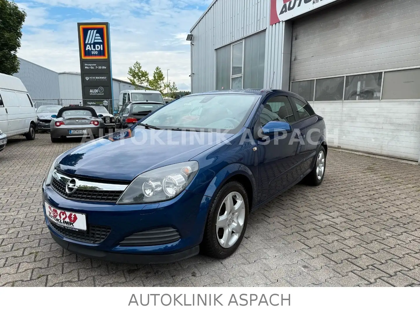 Opel Astra H GTC * TÜV NEU*KLIMA*PDC*Steuerkette NEU Bleu - 1