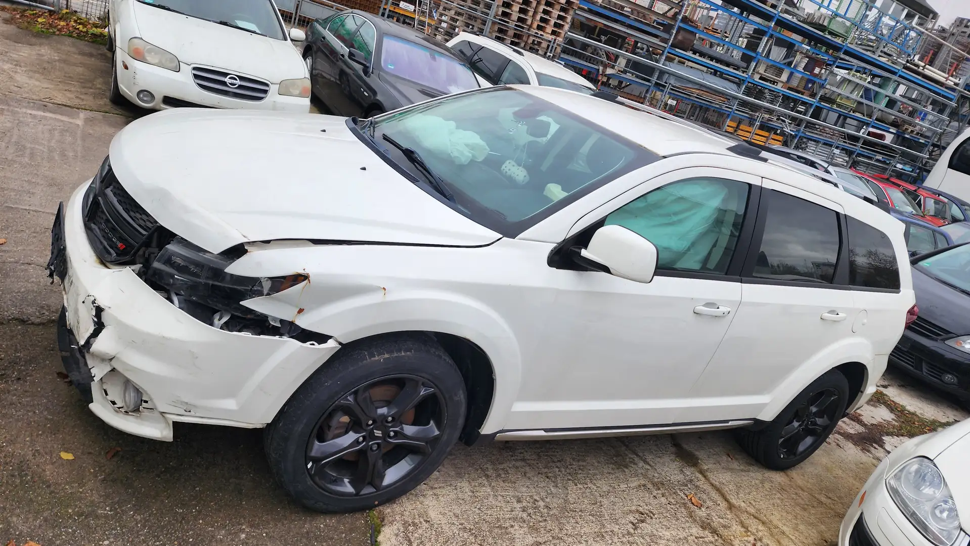 Dodge Journey Crossroad 3.6 US Modell Unfall Weiß - 1