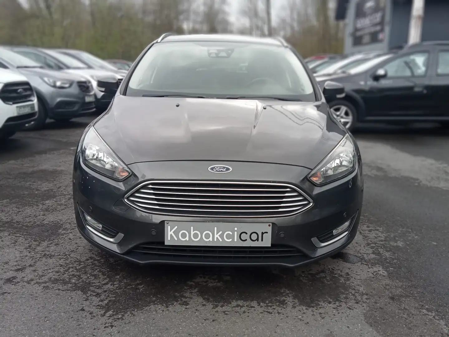 Ford Focus Break 115cv/GPS/CAPTEURS AV.AR/GARANTIE 1 AN Grijs - 2