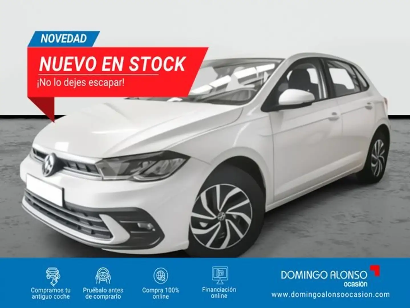 Volkswagen Polo Nuevo  Connect 1.0 TSI 70 kW (95 CV) SG5 (AE13LV22 Blanco - 1