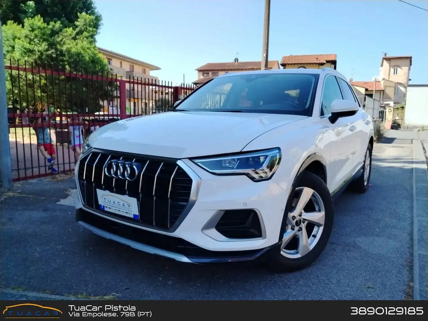 Audi Q3 S Line 2.0 35 TDI Blanc - 1