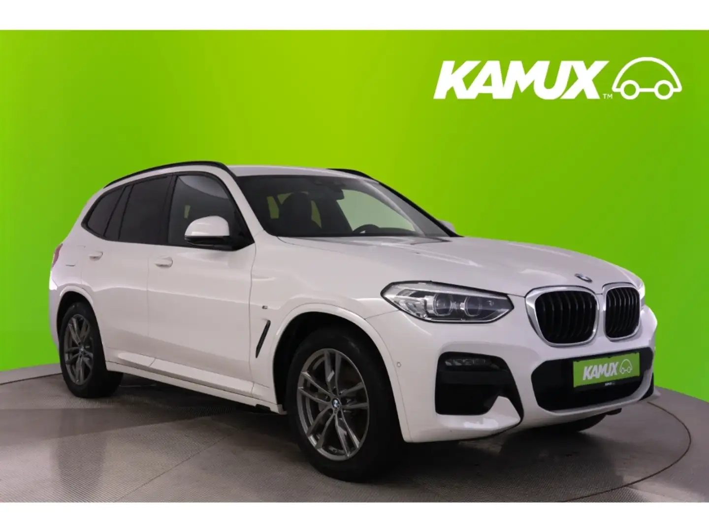 BMW X3 20d Xdrive Steptronic M Sport+LED+NAVI+AHK Blanc - 1