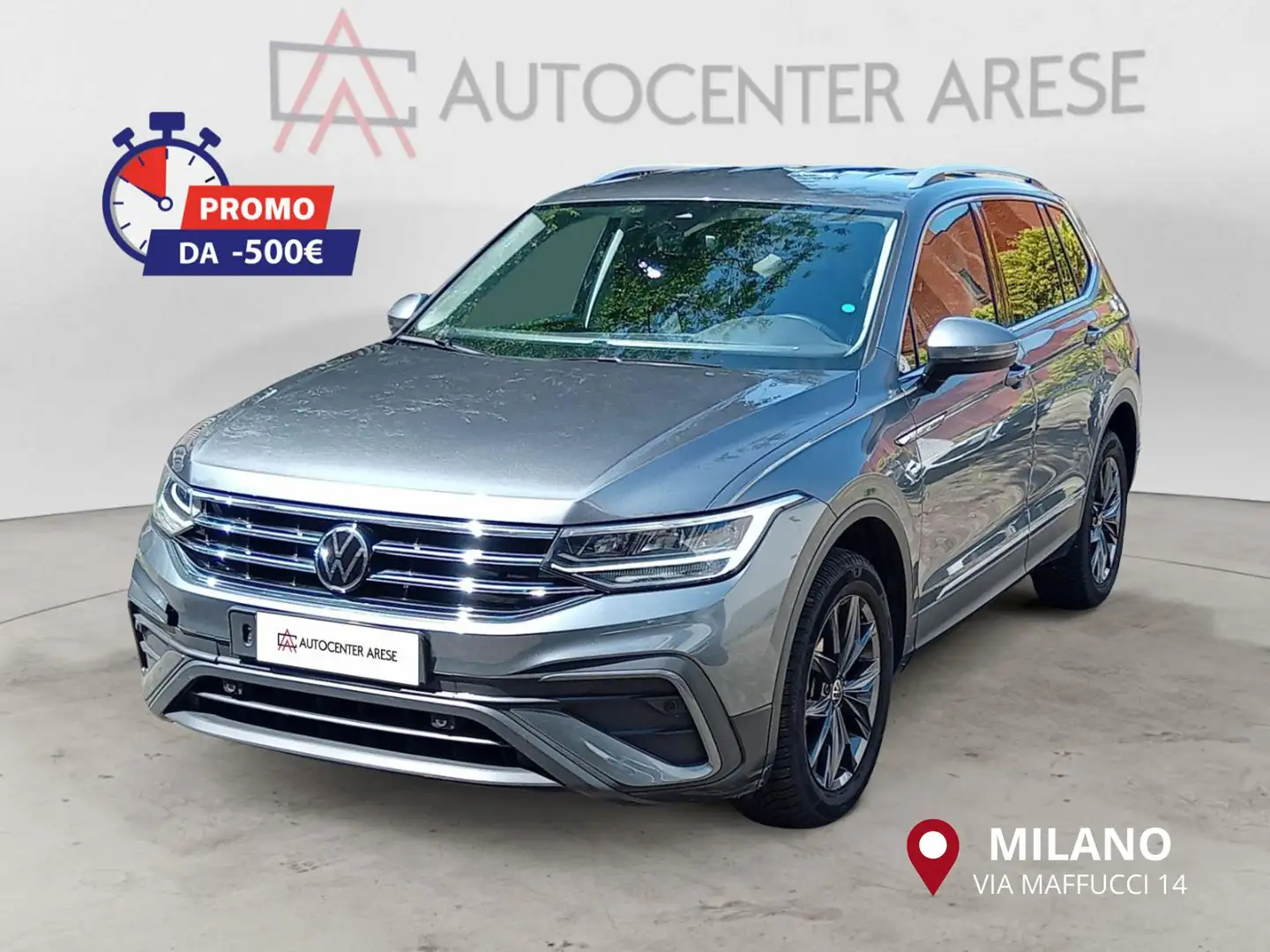 Volkswagen Tiguan Allspace 2.0 TDI SCR DSG 4MOTION Life Grigio - 1
