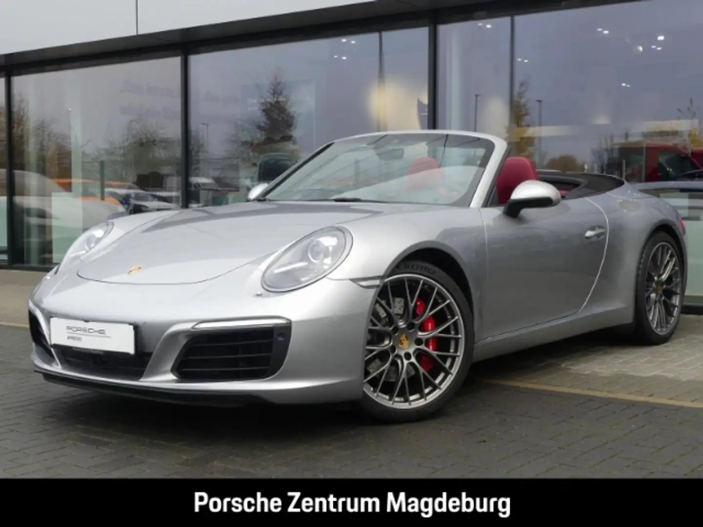 Porsche 991 -2 (911) Carrera S Cabriolet*BOSE*PDLS*ACC* Stříbrná - 1