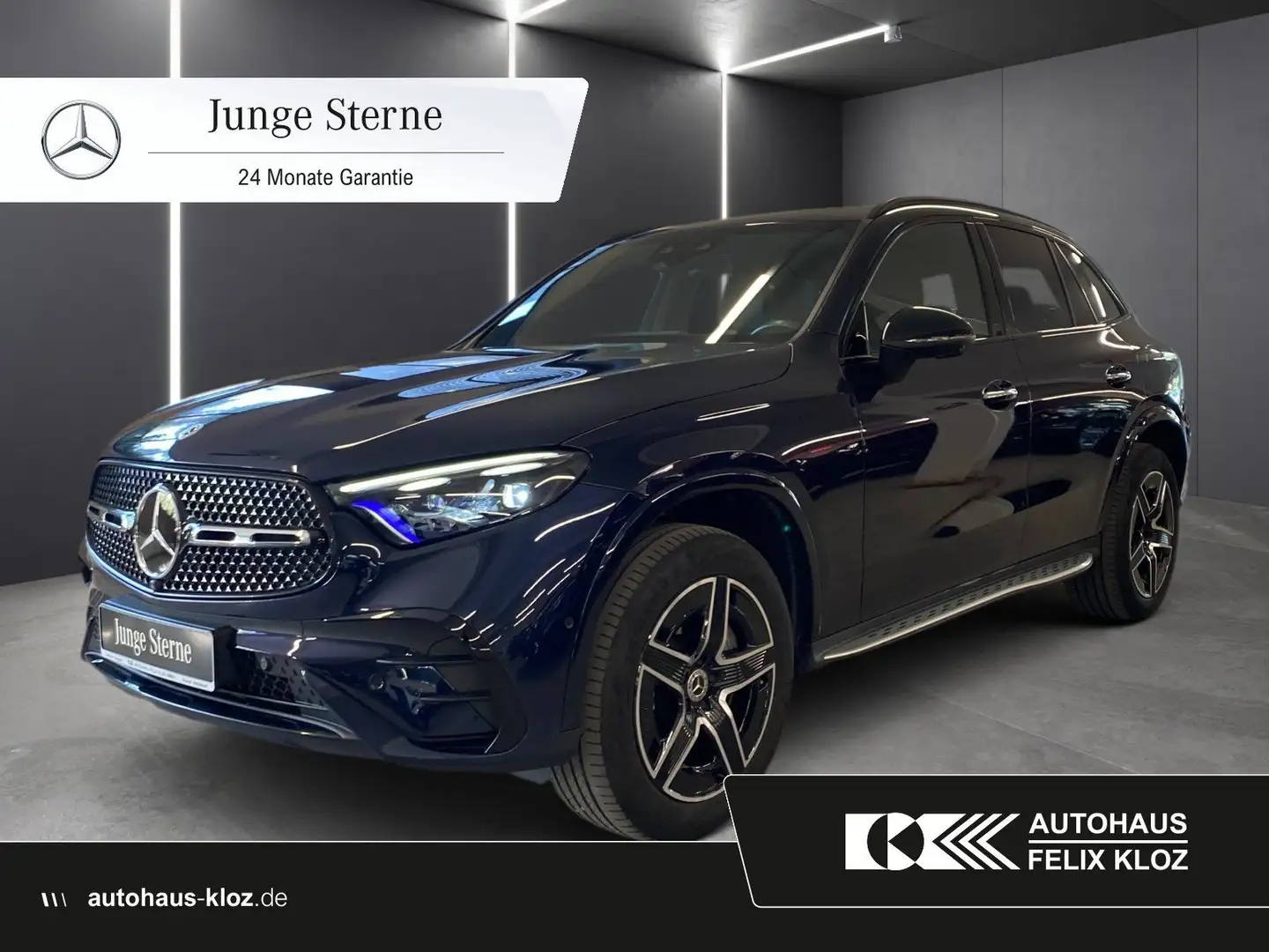 Mercedes-Benz GLC 300 de 4M AMG*Distronic*AHK*Burmester*Memory Blau - 1
