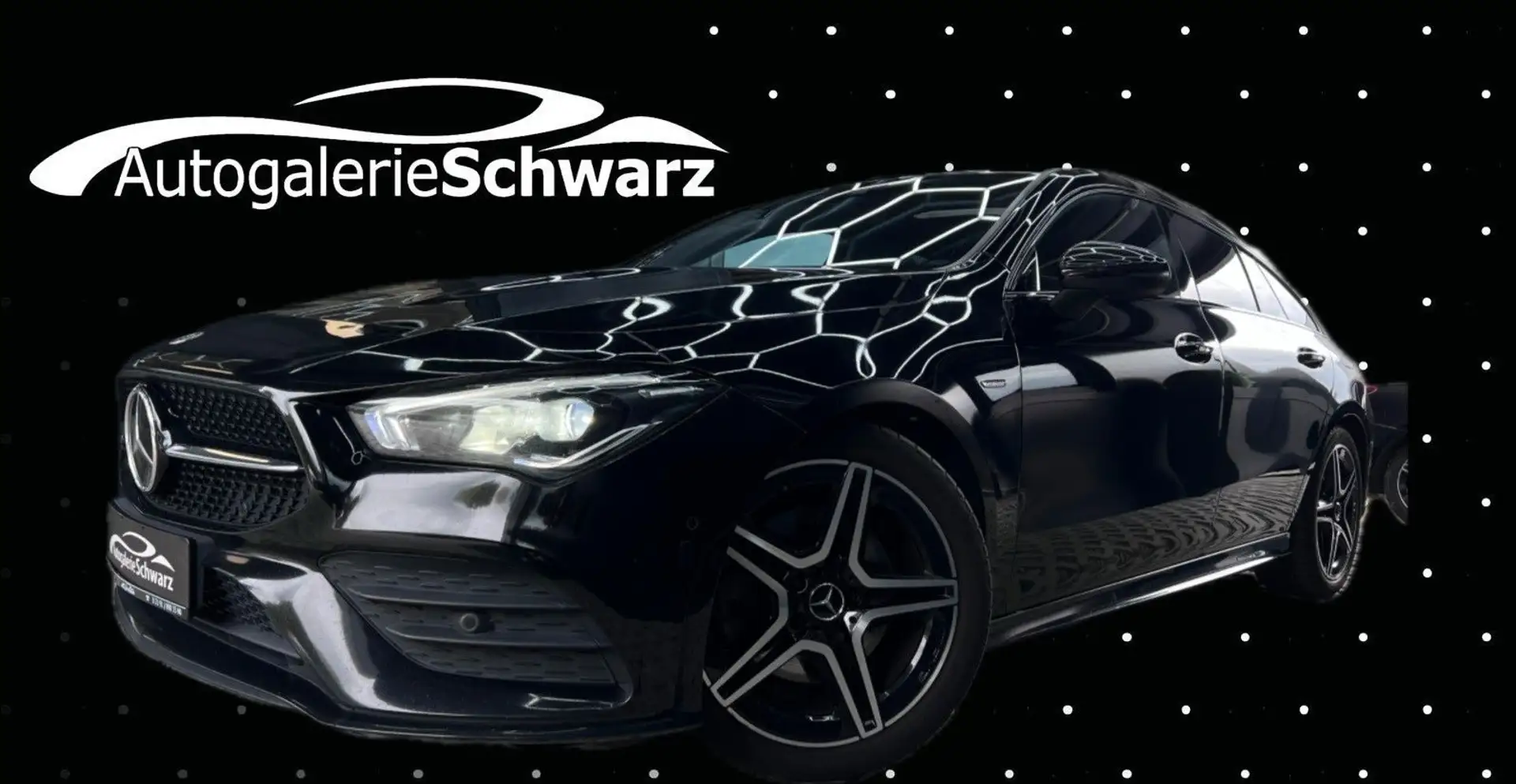 Mercedes-Benz CLA 220 8G AMG NIGHT DIST+AUGR KAM AMB BURMS Noir - 1