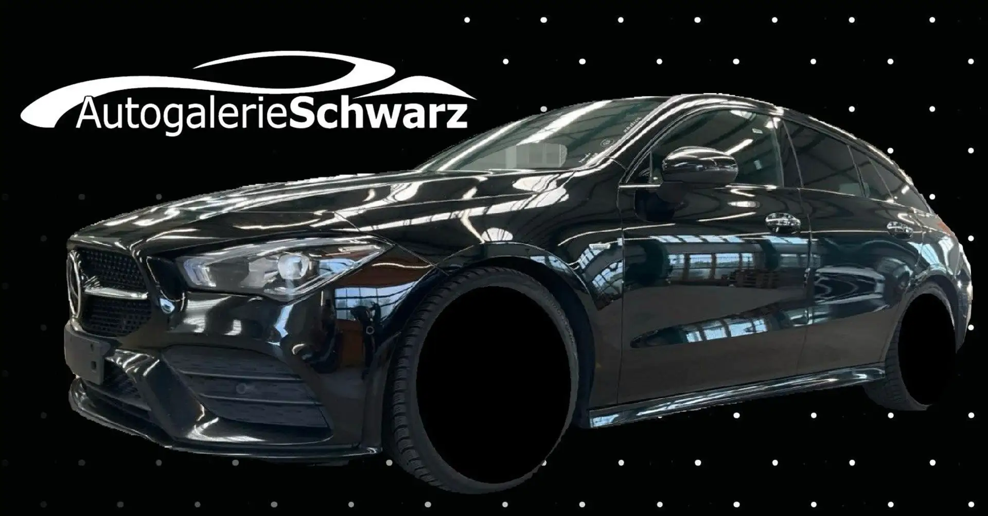 Mercedes-Benz CLA 220 8G AMG NIGHT DIST+AUGR KAM AMB BURMS Noir - 1