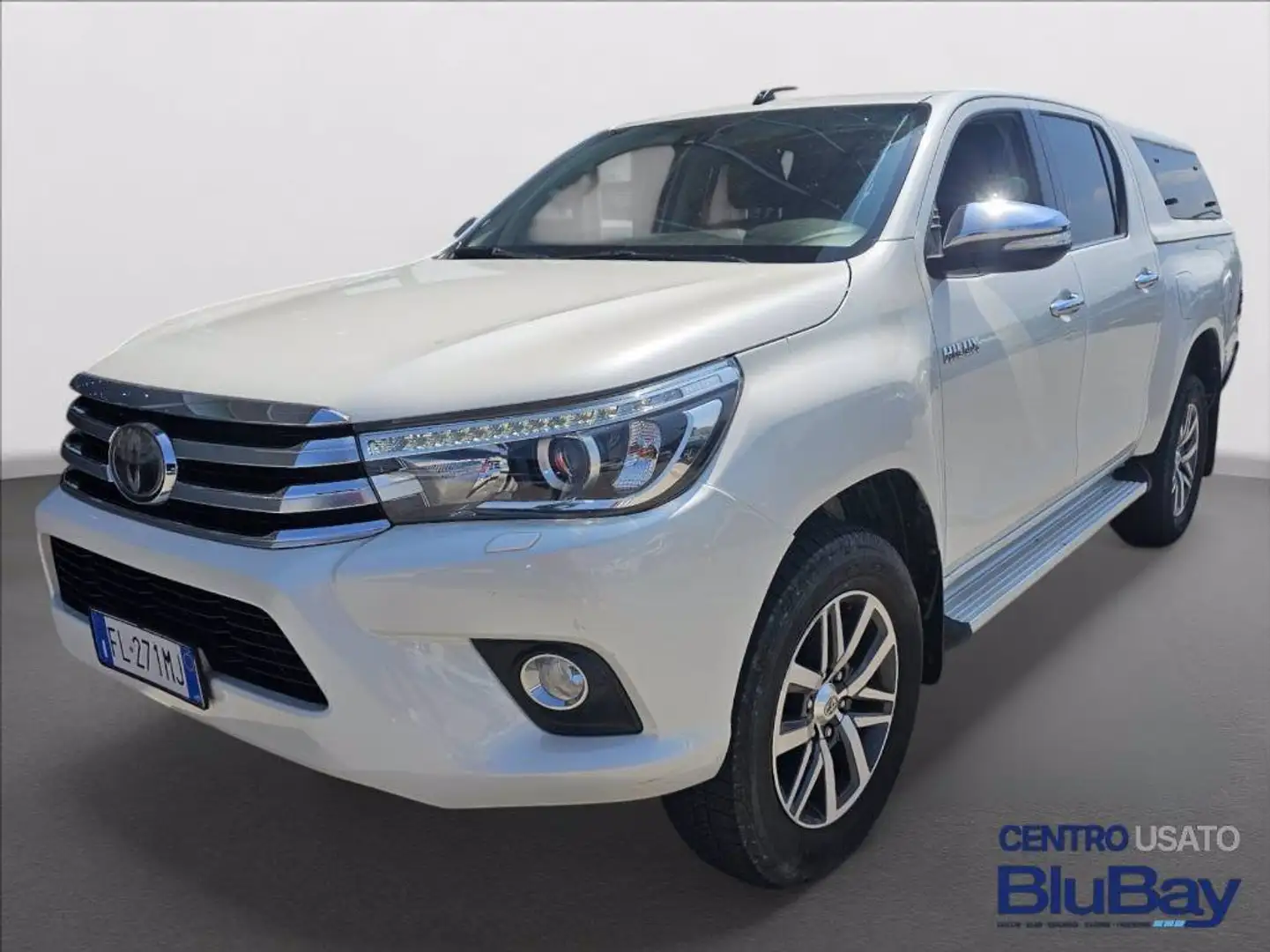 Toyota Hilux 2.4 D-4D A/T 4WD 4 porte Double Cab Lounge Bianco - 1