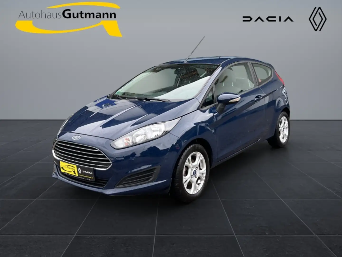 Ford Fiesta SYNC Edition 1.25 Klima WKR Tel.-Vorb. Berganfahra Bleu - 1