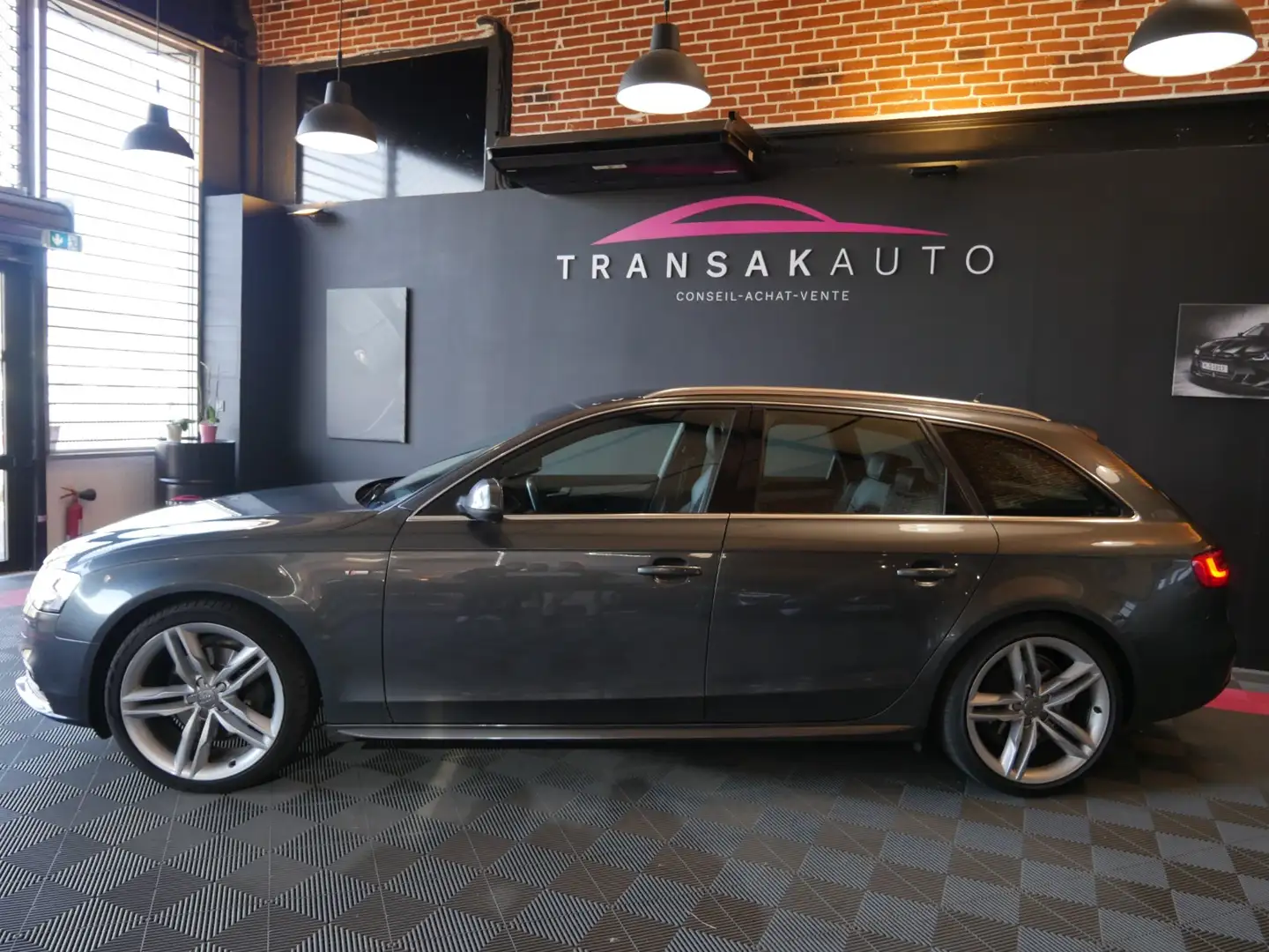 Audi A4 S Line Multitronic A Gris - 2