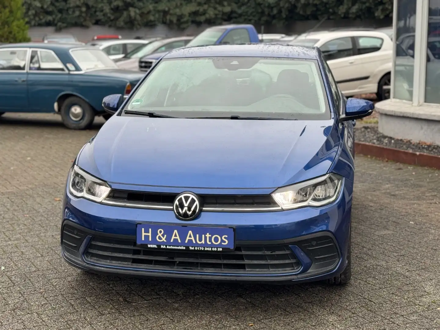 Volkswagen Polo VI Basis *Reparierter Unfall* Blau - 2