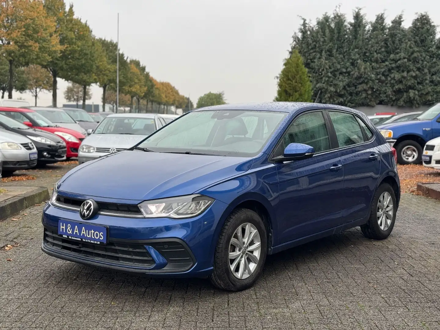 Volkswagen Polo VI Basis *Reparierter Unfall* Blau - 1